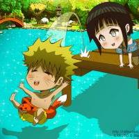 NaruHina summer